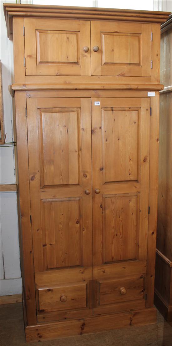 Pine wardrobe